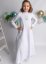 Robe aube communion broderie Calice argent