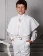 costume de communion blanc