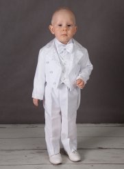 costume bébé 0 - 3 ans blanc