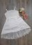 robe cérémonie mariage fille avec dentelle blanche