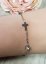 Bracelet croix et strass pour communion
