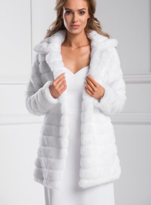manteau pour mariée hiver