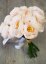 Bouquet de fleurs pivoines pour mariage saumon