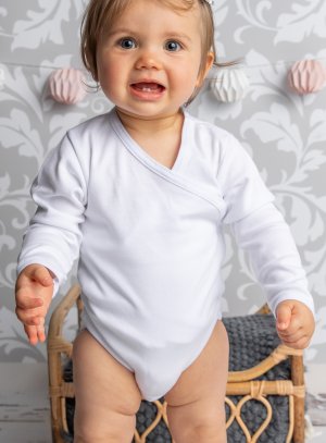 M.A.K baby - Body - Bébé (garçon) 0 à 24 mois blanc Coton blanc. 3-6 mois :  : Mode