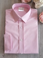 chemise enfant rose