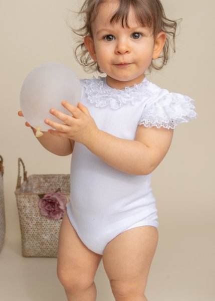 Body d'été blanc pour bébé de 0 à 24 mois, vêtement estival pour
