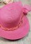 chapeaux de cérémonie femme rose fushia