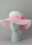 chapeaux de cérémonie femme rose
