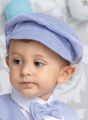 borsalino enfant, chapeau bleu