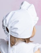 chapeau de cérémonie fille blanc