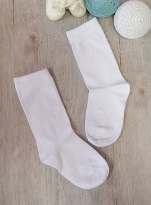 Socquettes hautes blanches