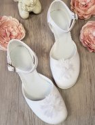 chaussures communion fille blanc