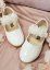 chaussures cérémonie fille ivoire - ecru