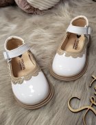 chaussures cérémonie fille beige