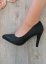 Chaussures de soirée femme scintillante noire