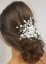 Peigne coiffure cérémonie mariage perles