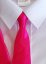 Cravate enfant rose fushia organza avec pochette tissu