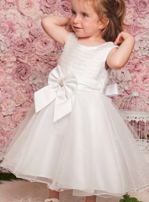 Robe blanche pour fille - (2-8 ans) – Ima Boutique Paris