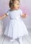 robe de baptême blanche bébé fille