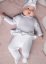 Pyjama blanc baptême bébé fille Anna