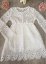 Robe dentelle fille pour mariage ou cérémonie baptême