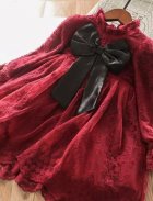 robe fille 2 - 16 ans rouge