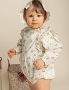 robe bébé 0 - 3 ans ivoire - ecru
