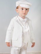costume de baptême blanc