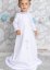 Robe blanche de baptême mixte pour garçon ou fille