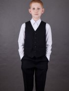 costume enfant 2 - 16 ans noir
