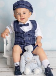 costume bébé 0 - 3 ans bleu marine