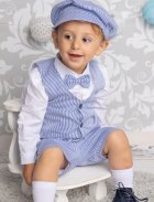 costume bébé 0 - 3 ans bleu