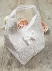 pochette mariage, sac de mariée blanc