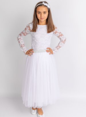 Jupe tutu fille fleur, jupe en tulle longue de cérémonie pour petite  princesse, couleurs au choix -  France