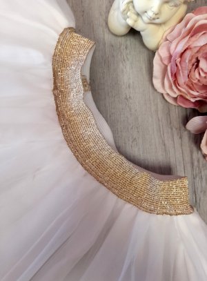 Jupe tutu tulle pour fille cérémonie mariage aniversaire