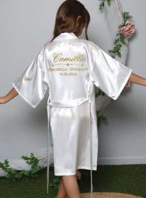 Kimono mariage personnalisé pour enfant