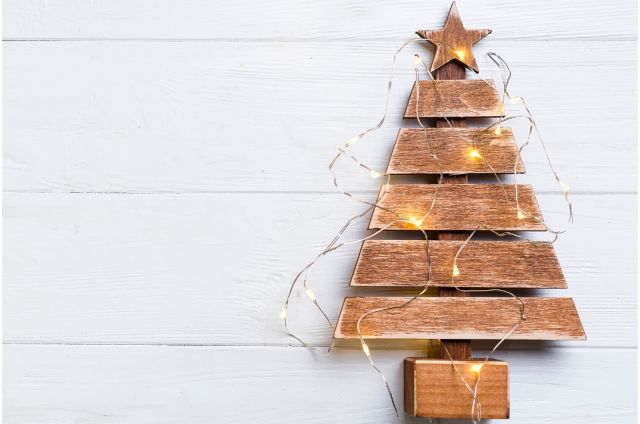 10 idées de Sapin de Noël au Mur