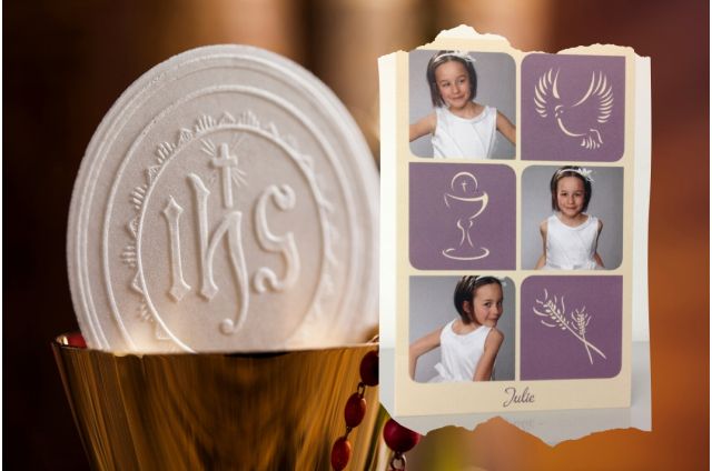 invitations de la première communion
