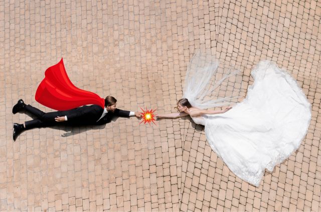 Je veux un mariage super héros !