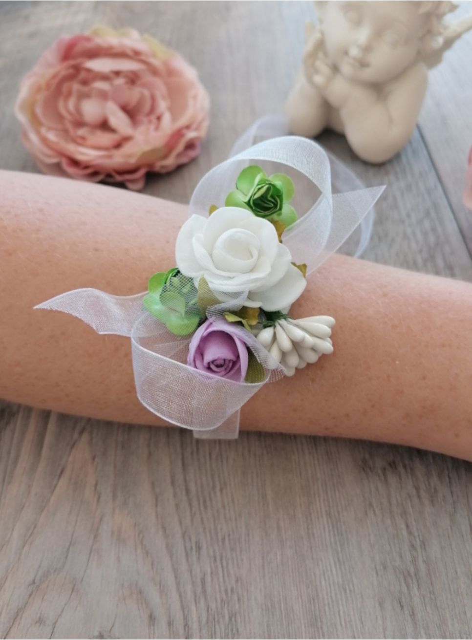 Bracelet De Demoiselle D'honneur Fait Main - Cadeau D'invitation Personnalisé Avec Carte "Willst Du Meine Trauzeugin Sein" - Réglable, En Jade, Avec Sac Cadeau