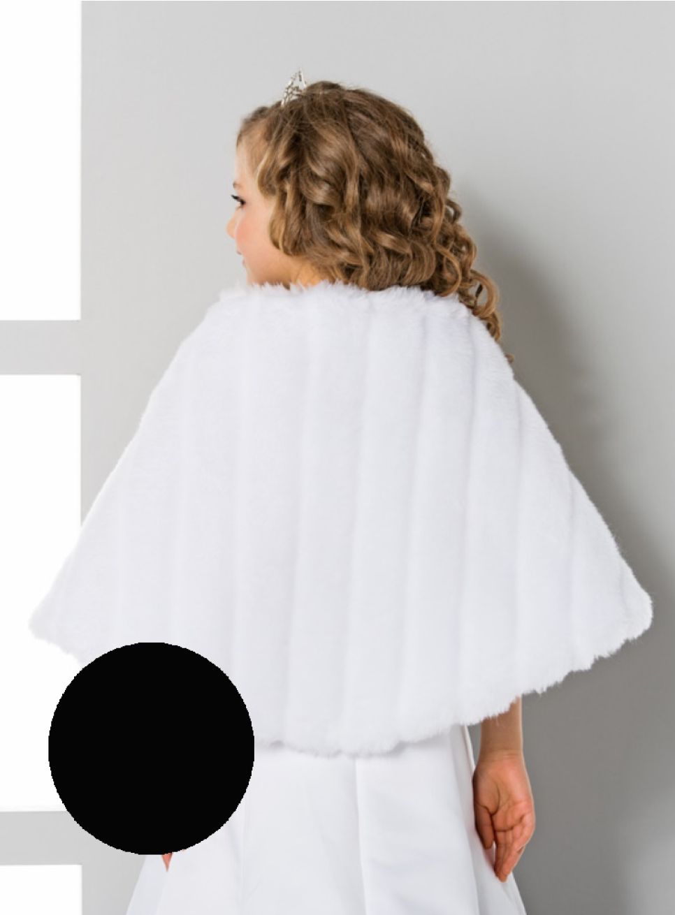 Bolero Mariage Fourrure Boléro Fausse Fourrure Fille Heavyoff - Cape Princesse Mariage Cérémonie Vêtement Cérémonie Enfant