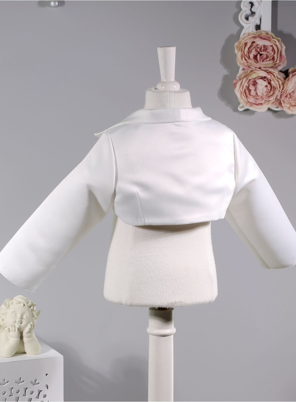 inhzoy Bébé Enfant Fille Boléro de Soirée Mariage Mariée Satin Veste pour Robe Baptême Cérémonie Première Communion Blouse Manteau Anniversaire Noël Fête 2 Ans-16 Ans Blanc 1-2 Ans inhzoy Bébé Enfant Fille Boléro de Soirée Mariage Mariée Satin Veste pour Robe Baptême Cérémonie Première Communion Blouse Manteau Anniversaire Noël Fête 2 Ans-16 Ans Blanc 1-2 Ans