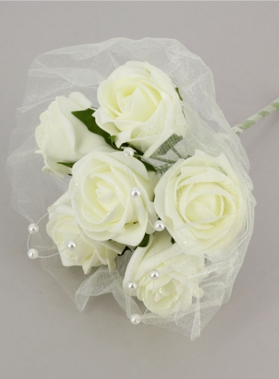 Serre-Tête Fleur Rose YAZILIND - Diadème Floral Pour Mariage, Demoiselle D'Honneur, Fête, Enfant Et Adulte