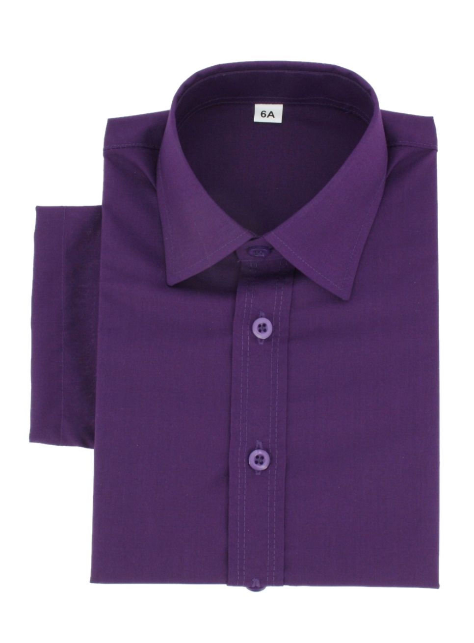 Chemise Manches Longues Mini Boden – Fille 13-14 Ans – Violette – Mélange Coton (Occasion TBE)