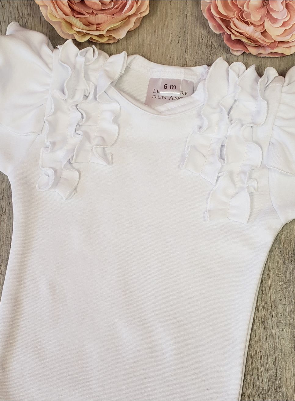 MEA BABY body bébé unisexe à manches longues 100% coton, lot de 5