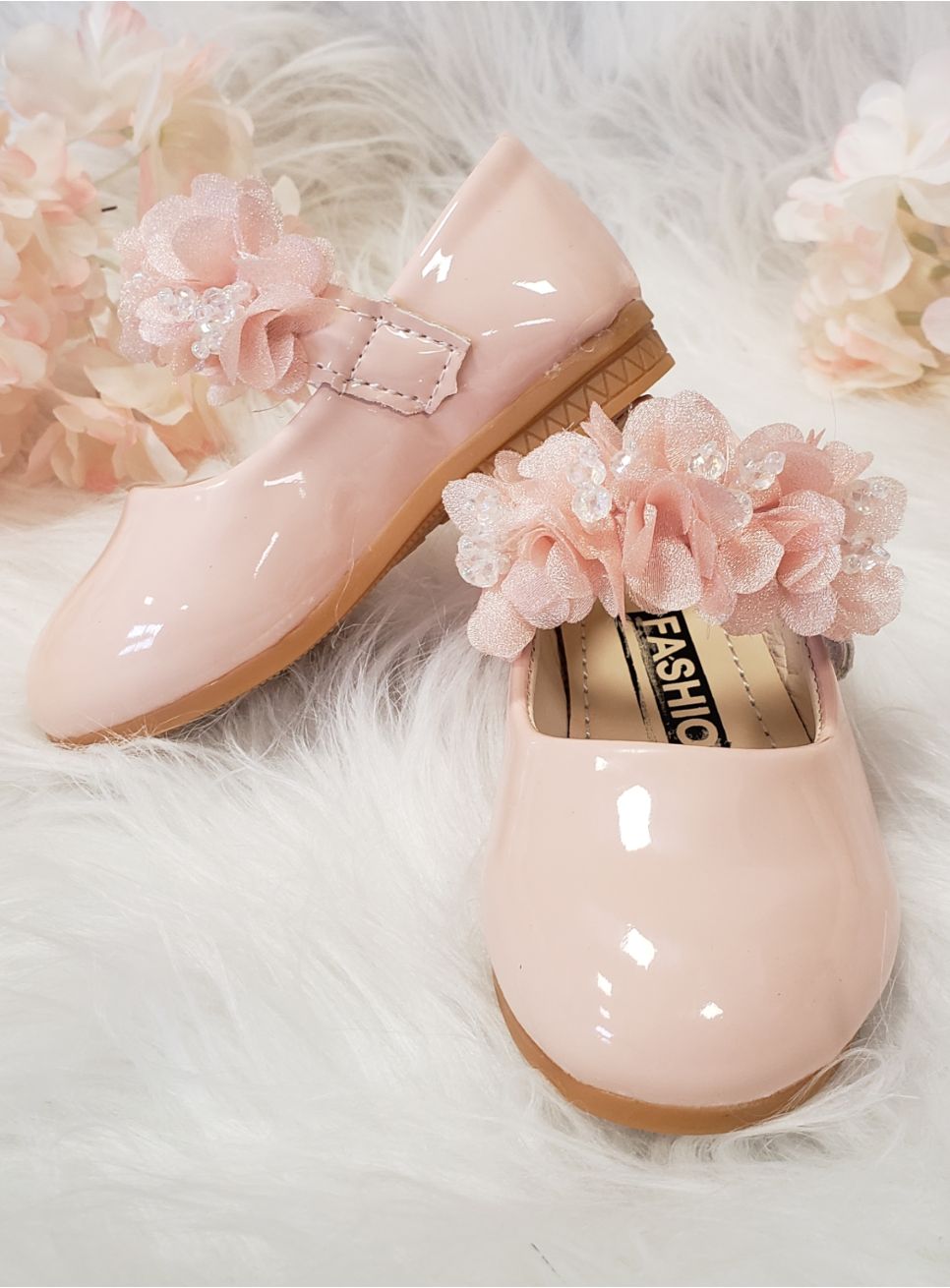 OBiQuzz Chaussures Princesse Fille - Ballerines Élégantes Antidérapantes Pour Baptême, Fête Et Danse - Chaussons Confort