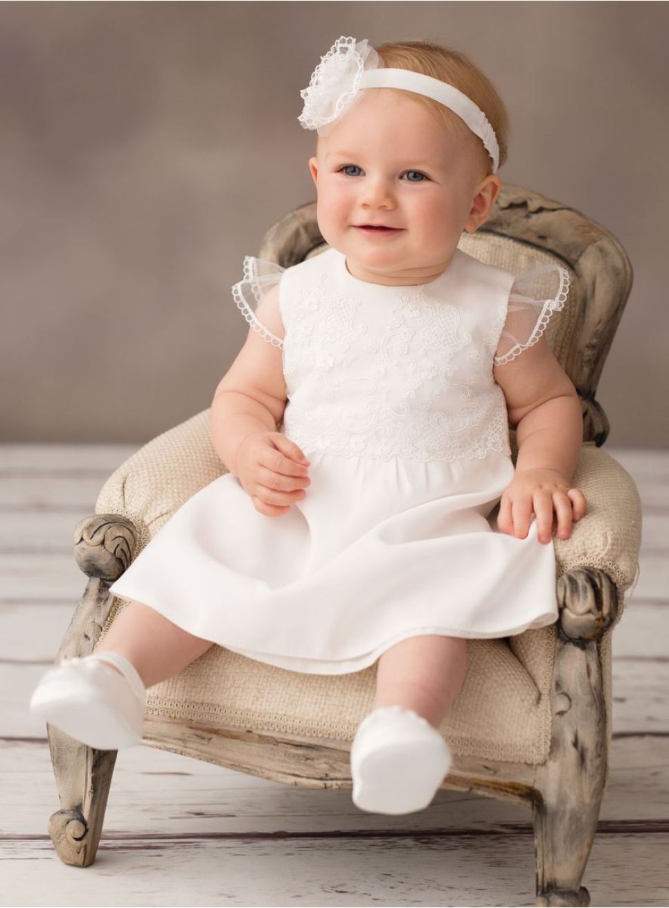 Robe Licou Embellie Bébé - Marque BEBE - Taille S - Neuve Avec étiquettes