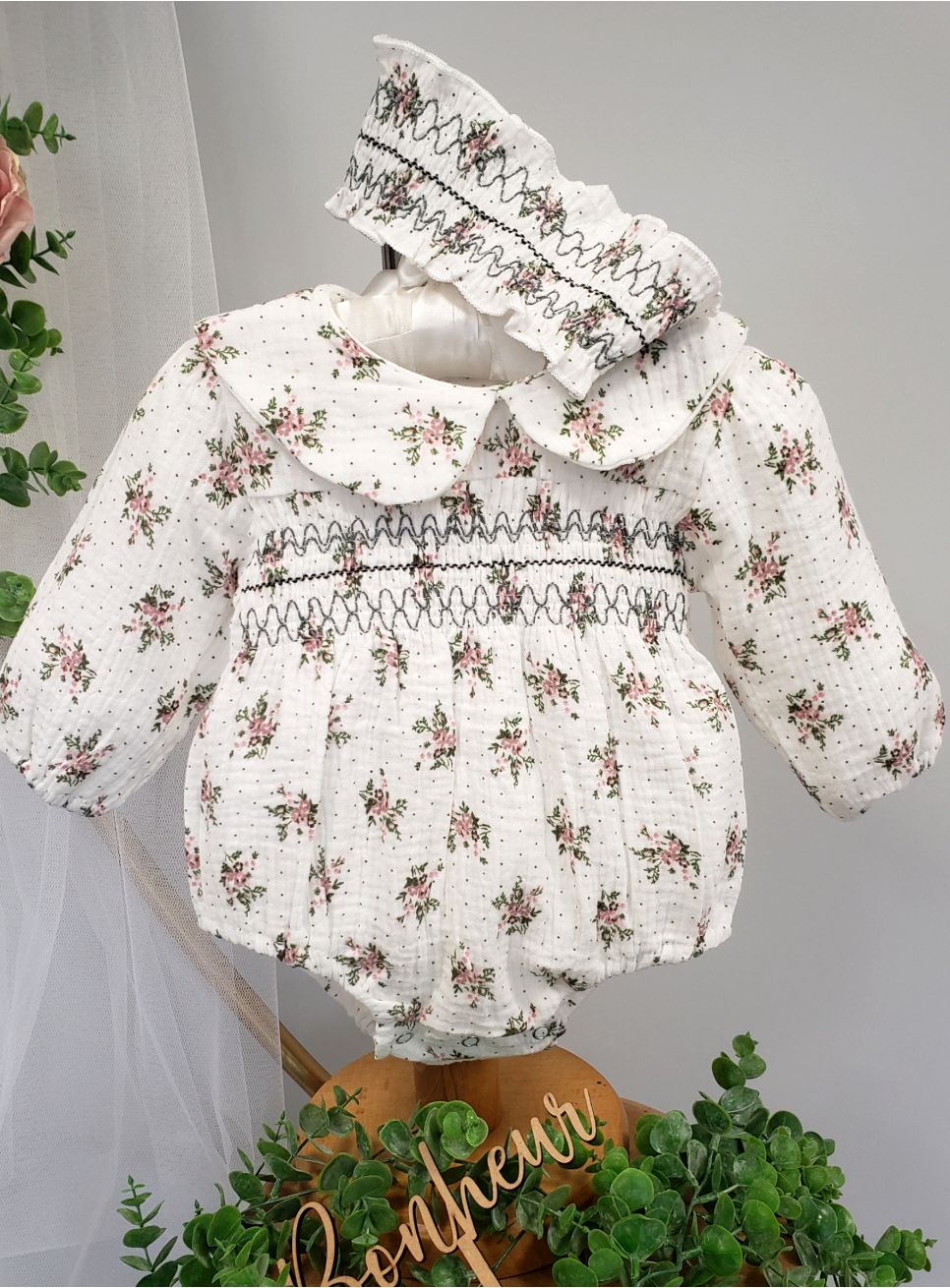 Barboteuse bébé fille en tissu Liberty - Multico | CA