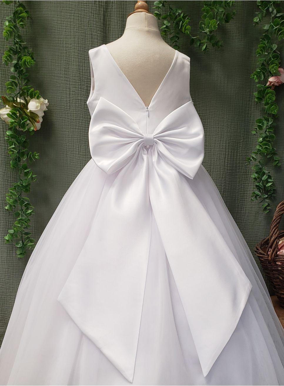 Abito Da Damigella Bunny Lulu – Scollatura Inclinata, Gonna A Ruota, Zip – Per Matrimoni E Feste – In Poliestere