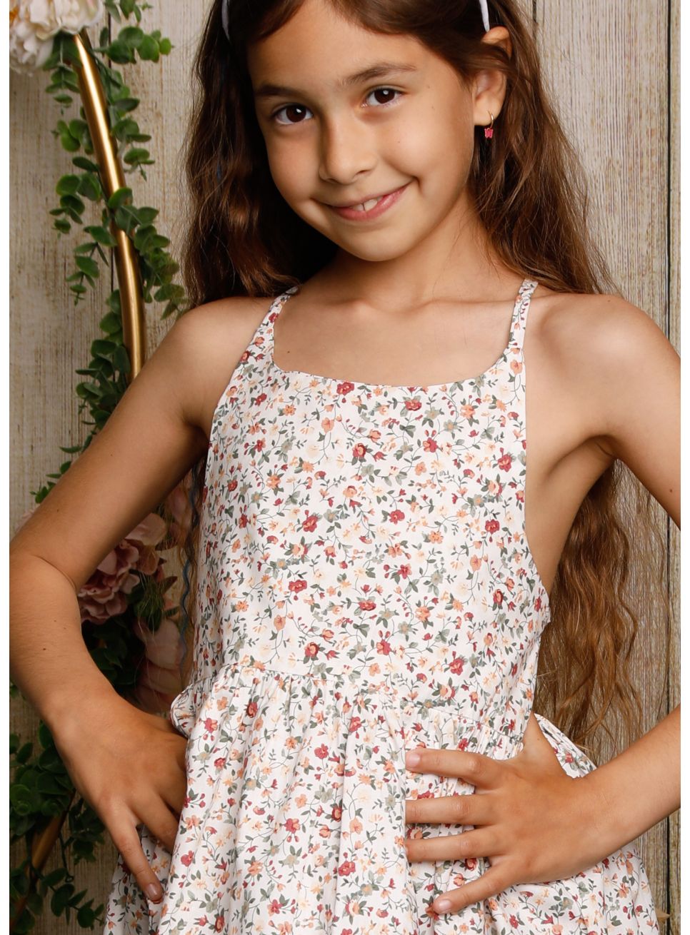 Robe Petite Fleurie Multicolore Precis - Taille 14 - Neuf Avec étiquettes (Prix Conseillé 99€)